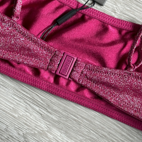 Grape sparkle triangl bathing suits top - Picture 10 of 10